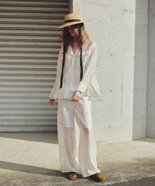 uncrave リヨセルシルクローン シャツ オフ