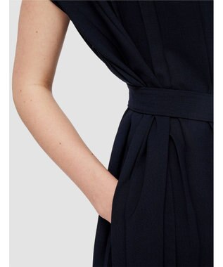 JOSEPH エアリープリッセ　ドレス Navy