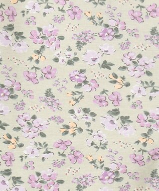 ANY KIDS フルレングス レギンス グリーン×花柄