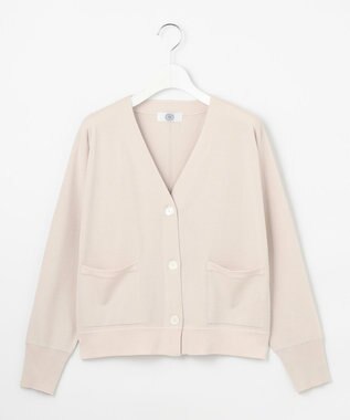 J.PRESS LADIES L 【洗える】Cotton Acetate ドルマンスリーブ カーディガン ベージュ系