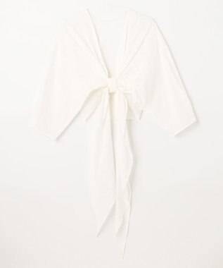 NAVE 【Nave 　洗える】マルチウェイシアーブラウス ホワイト系