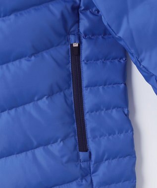 J.PRESS KIDS 【110-130cm】ポリエステルタフタ ダウンコート サックスブルー系