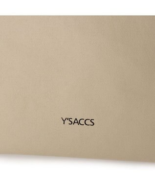Y'SACCS コーティングキャンバス　2WAYミニトート ベージュ