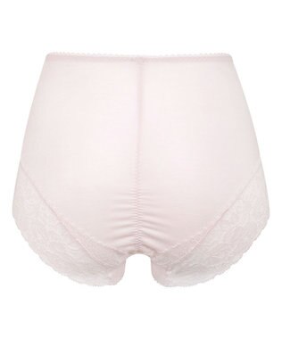 WACOAL 【美ショーツ】 はきこみ丈ふかめ おなか押さえ設計 オーガニックコットン混素材(本体) レディース PPG185 /ワコール ピンク