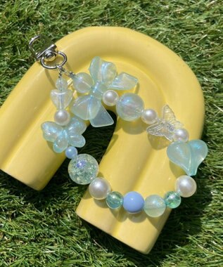 WEGO ビーズフープキーホルダーH