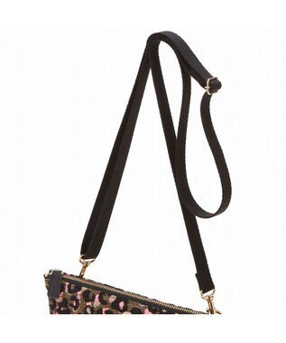 TOPKAPI 【TREASURE TOPKAPI】アニマルジャガード 2WAY ショルダーバッグ ブラウン