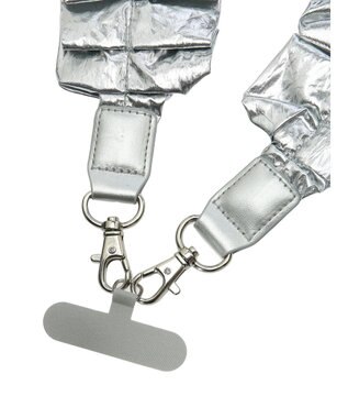 Green Parks クシュクシュモバイルシルバーストラップ Silver