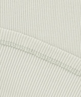 ICB 【洗える】オーガニックリブタンク モスグリーン系