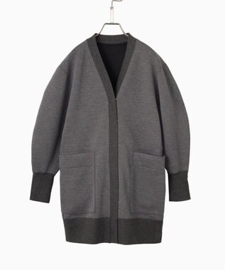 FORFORMO Round Sleeve Cardigan ラウンドスリーブカーディガン チャコールグレー
