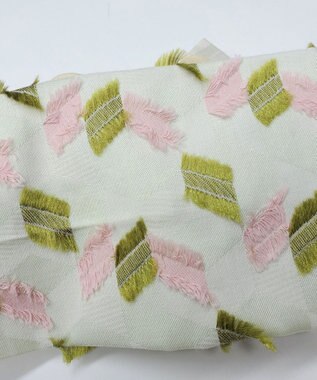 POLS ジャガード織 FRAME ヘアバンド グリーン