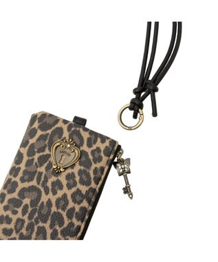 ANNA SUI ハートロック フラグメントケース レオパード