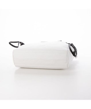 Y'SACCS コーティングキャンバス　2WAYミニトート ホワイト