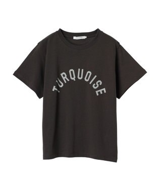 AMERICAN HOLIC ＴＵＲＱＵＯＩＳＥロゴカットプルオーバー Charcoal Gray