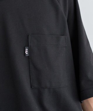 CRAFT STANDARD BOUTIQUE カノコドロストラグランＴシャツ Black