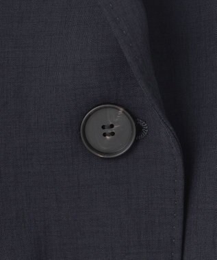 ICB 【接触冷感・防シワ・速乾・洗える】レーヨンライクトロ テーラードジャケット ネイビー系