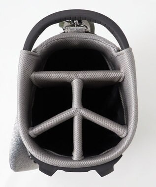 PW CIRCULUS 【25秋冬 新色追加！】【UNISEX】デタッチャブル キャディバッグ　取っ手付ポーチ・シューズケース付  ゴルフ グレー系