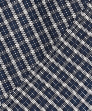 ANY 【POLO BCS別注】プレッピークロップドシャツ ブラックチェック