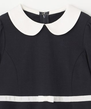 組曲 KIDS 【110-140cm】モダンネイビー ワンピース ネイビー系