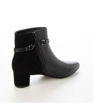 Riz raffinee <Riz raffinee>【2WAY】モチーフリボンショートブーツ ブラック