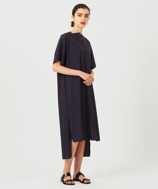 BEIGE， 【WEB限定】ONYX / シャツワンピース Navy