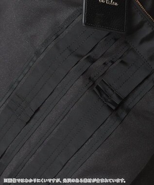 LANVIN en Bleu ミエル パスケース付リュック ブラック