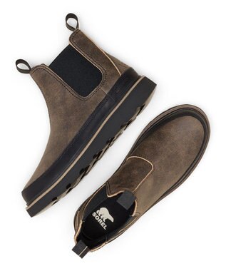 SOREL SOREL/ スラブタウン62 チェルシーウォータープルーフ /ソレル Canoe、 Black