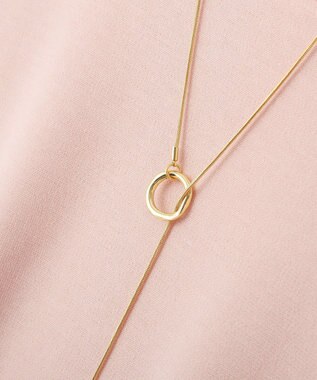 Green Parks ＳＥＴ２点　ネックレス＋マジョリカプルオーバー Pink