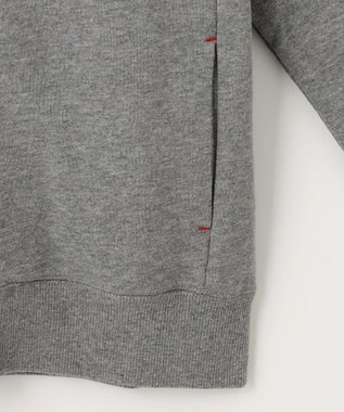 J.PRESS KIDS 【140-170cm】ロゴ入り パーカー ライトグレー系