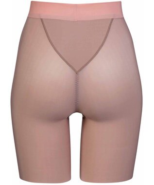 WACOAL ガードル 温活 ポイント保温(腹部・仙骨部・そけい部) アウターにひびきにくい ロング丈 レディース GRC640 /ワコール ブラウン