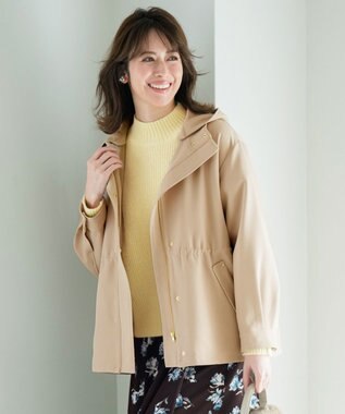 ANY SIS L 【2WAY】エレカジストレッチ フーデットハーフ アウター