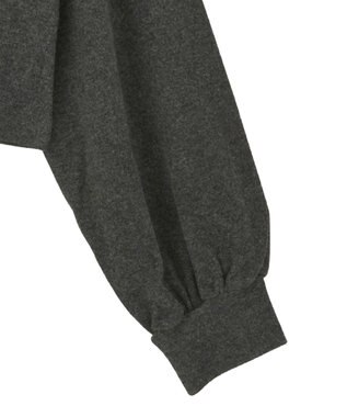 CRAFT STANDARD BOUTIQUE カットアウトデザインカーディガン Charcoal Gray