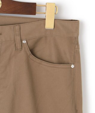 J.PRESS MEN パウダーチノストレッチパンツ ベージュ系