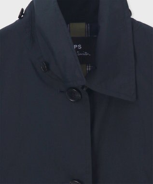 Paul Smith タフタ スプリングコート ネイビー