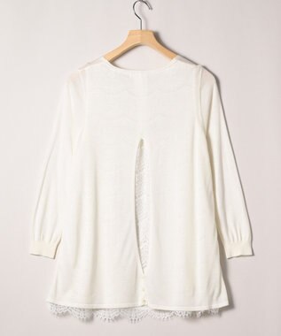 ONWARD Reuse Park 【組曲】ニット春夏 ホワイト