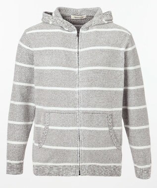 JOSEPH ABBOUD MOUNTAIN 【SPACE】ベアフリース フルZIPパーカー ブラウン系2