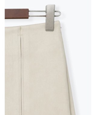Te chichi スエードサイドZIPスカート オフホワイト