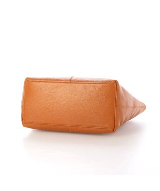 UNBILLION アトランタ ATLANTA / 牛革ハトメあおりトートS キャメル