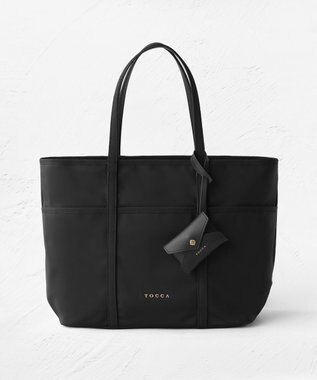 TOCCA  T-LETTERA NYLON BAG ナイロンバッグ【A4サイズ対応】 ブラック系