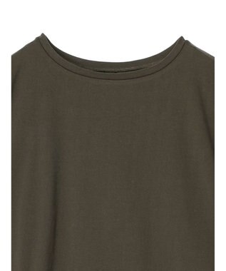 Green Parks 冷っとすずやか　ドルマンカット５分袖プルオーバー Khaki