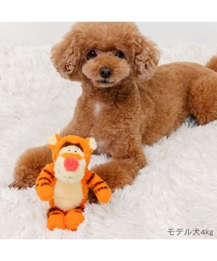 PET PARADISE ディズニー くまのプーさん ティガー ふわふわ トイ オレンジ