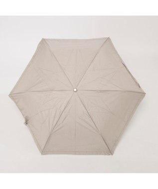 UNBILLION カシュネ cachenez / PUビッグリボン3段折りたたみ傘 ダークベージュ