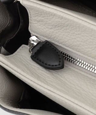 Y'SACCS シュリンクレザートート Sサイズ グレー