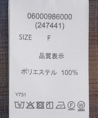 Green Parks ・ＥＬＥＮＣＡＲＥ　ＤＵＥ　チェックギャザーシャツ Black