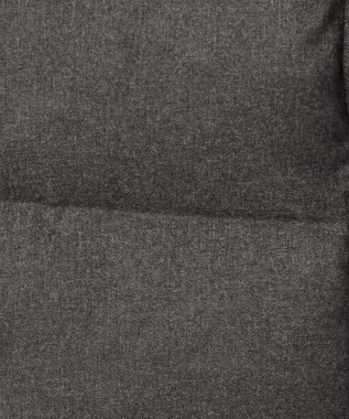 ANY SIS S 【2WAY】シルキータフタロング ダウン 梳毛チャコール