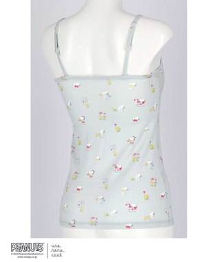 une nana cool 【スヌーピー】PEANUTS × une nana cool カップ付きキャミソール SNOOPY GY