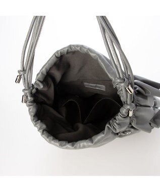 UNBILLION カシュカシュ cachecache / アシンメトリーフリルドロストショルダーバッグ GY