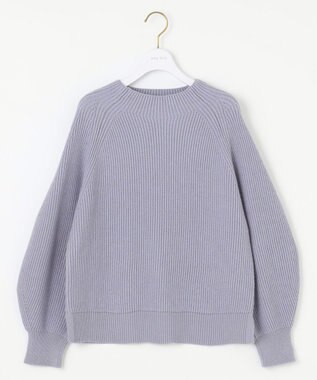 ANY SIS 【大人百花掲載 ヨンアさん着用】冬のシャルマン ラグランスリーブ ニット ラベンダー