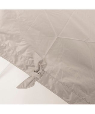 UNBILLION カシュネ cachenez / PUビッグリボン3段折りたたみ傘 ダークベージュ