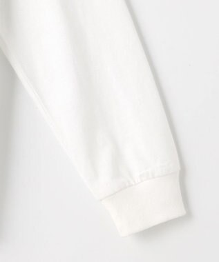 Feroux 【洗える】アソートプリントロング Ｔシャツ ホワイト系1