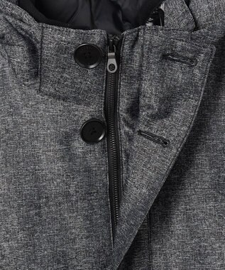 JOSEPH HOMME 新素材【4WAY】ライトラスターシャンブレー　ダウンコート グレー系